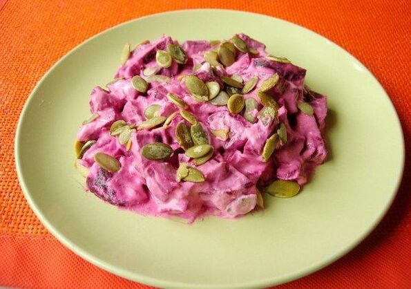 peedisalat kõrvitsaseemnetega ja säästab eesnäärmepõletikust